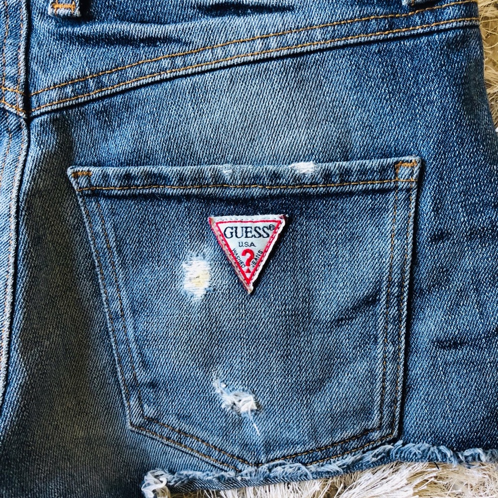Guess Denim Shorts - Picture 4 of 7